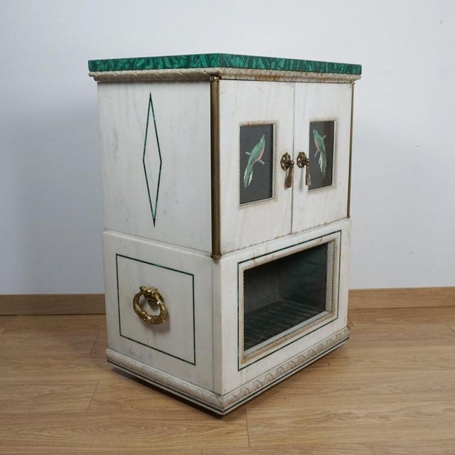 Mid-Century Safe Cabinet, 1950s For Sale - Image 6 of 9