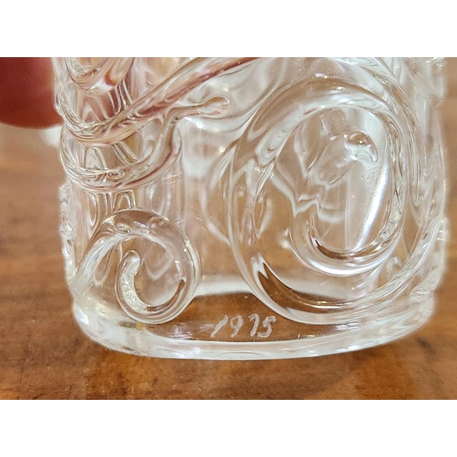 Vintage Glass Napkin Rings, Set of 8 For Sale - Image 11 of 11