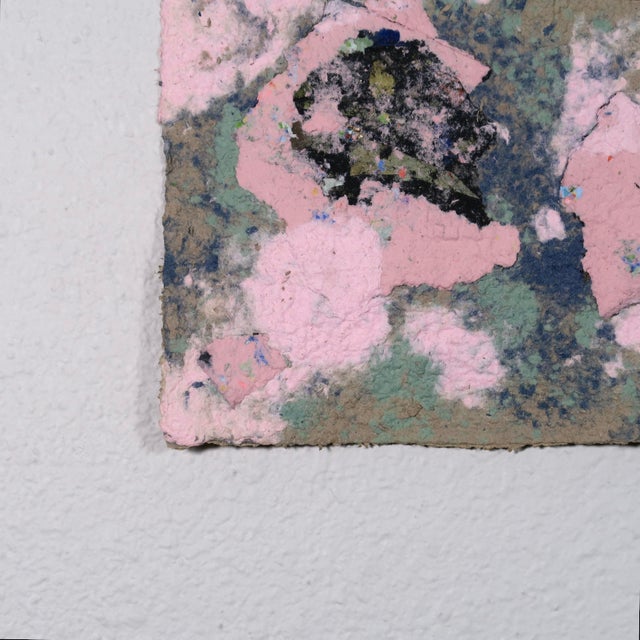 Contemporary Original Abstract Textured Fiber Base Mixed Media Painting in by Casey R Klein For Sale - Image 3 of 16