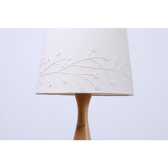 Birch Wood Table Lamp from Ikea, 1990s For Sale - Image 10 of 16