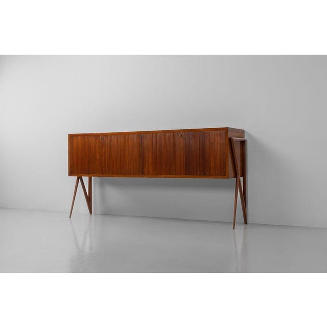 High Sideboard from La Permanente Mobili Cantù, Italy, 1950s For Sale - Image 6 of 18