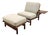 IT57 Armchair with Coffee Table and Ottoman by Ilmari Tapiovaara for Arnaboldi, 1957, Set of 2 For Sale