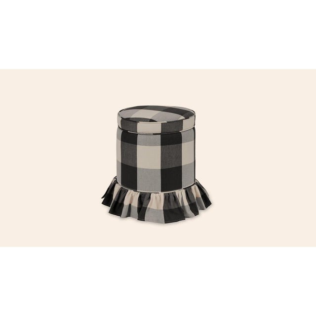 Contemporary Pepper Aurora Ottoman by Ceraudo For Sale - Image 3 of 8