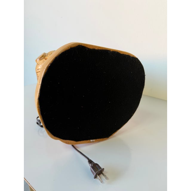 Vintage Rustic Adirondack South Western Style Table Lamp - With Copper Shade & Moose Finial For Sale - Image 15 of 15