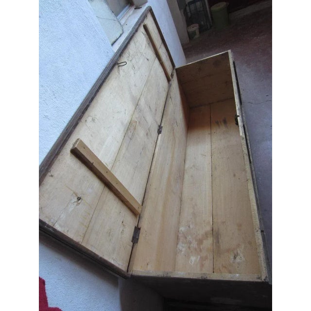 Large Antique Chest, in Worn conditions. Designed before 1890