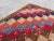 Textile 1960s Multicolored Vintage Custom & Modern Runner Rug For Sale - Image 7 of 11