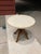 Wood Walnut & Travertine ‘Jacks’ Drink Table Adrian Pearsall for Craft Associates For Sale - Image 7 of 12