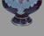 Burgundy Pair Antique 19” Hand Painted Gilt Decorated Old Pair Porcelain Portrait Handled Vases For Sale - Image 8 of 11