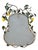 Vintage Italian Lemon Tole Girandole Mirror For Sale In Miami - Image 6 of 10