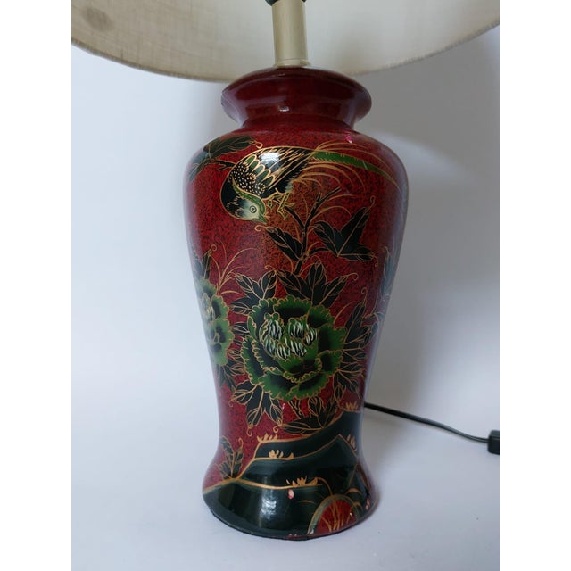 Vintage Chinese Table Lamp, 1980 For Sale - Image 14 of 18