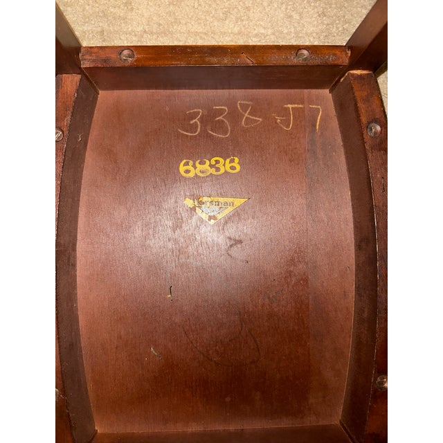 Early 20th Century Mahogany Nest of Three Tables by Mersman Furniture For Sale - Image 10 of 10