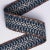 Contemporary Schumacher Helena Linen Cotton Tape In Indigo For Sale - Image 3 of 3