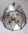 Vintage Handmande Octagonal Glass and Brass Pendant Lantern, Italy, 1950s For Sale - Image 10 of 18