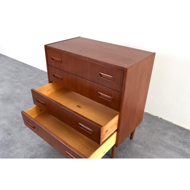 Mid-Century Modern Danish Teak Chest of Drawers, 1960s For Sale - Image 15 of 16