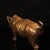 Late 19th Century Late 19th Century Gilt Bronze Rhinoceros Statue, 1.1kg For Sale - Image 5 of 9