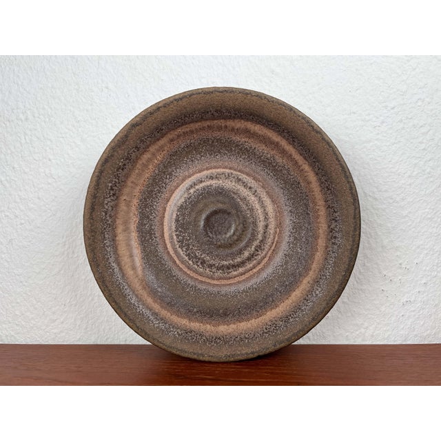 Mid-Century German Pottery Wall Bowl, 1960s For Sale - Image 11 of 11