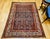 Vintage Persian Malayer Rug, Hand-Knotted Wool, Paisley Pattern, 5x6, Navy & Ivory For Sale - Image 4 of 18