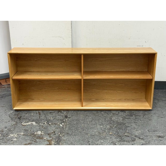 Room & Board Rollins White Oak Wood Bookcase For Sale - Image 10 of 12