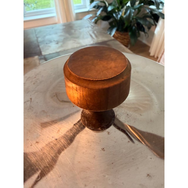 Vintage Kromex Faux Woodgrain Ice Bucket, Mid-Century Modern Barware For Sale - Image 11 of 12