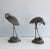 Silvered Bronze Herons, Attributed to Maison Bagués, circa 1940 - A Pair For Sale - Image 12 of 13