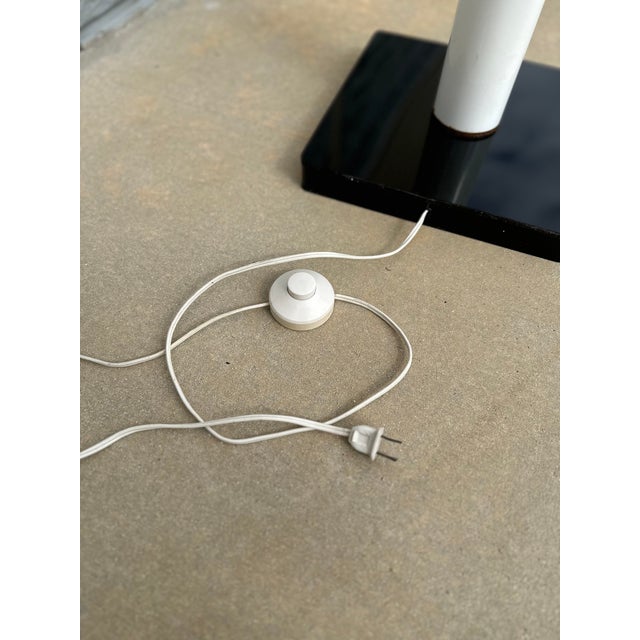 1980s Glamorous Hollywood Regency White Palm Tree Floor Lamp in the Style of Dario Bartolini For Sale - Image 10 of 15