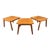 Mid 20th Century Set of Three Vintage Teak End Tables For Sale