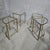Gold French Art Deco Nesting Tables, 1940s, Set of 4 For Sale - Image 8 of 9