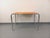 Vintage Desk in Orange Imitation Leather and Chrome, 1970s For Sale - Image 3 of 14