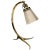 Metal Brass and Milk Glass Shade Table Lamp, 1910 For Sale - Image 7 of 7