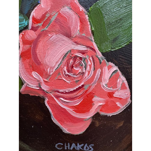 A Delicate Cluster Impressionist Oil Painting For Sale In Chicago - Image 6 of 7