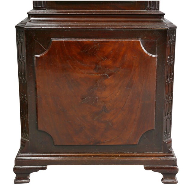 George III Mahogany Longcase Clock by William Taylor of Whitehaven, Cumbria For Sale - Image 4 of 13