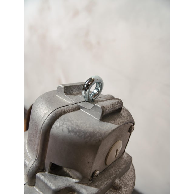 Industrial Vintage Pendant Lamp by Charles Keller, 1980s For Sale - Image 3 of 13