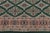1970s Vintage Bokhara Rug in Forest Green With Pink Geometric Patterns - Rug & Kilim For Sale - Image 5 of 8
