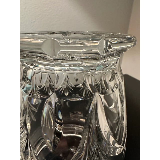 Glass Canterbury Marquis Waterford Crystal Glass Biscuit Jar For Sale - Image 7 of 9