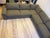 A. Rudin sectional, style #2644 with Pindler & Pindler “Hayworth” in Charcoal. Purchased in 2013, but not placed in home...