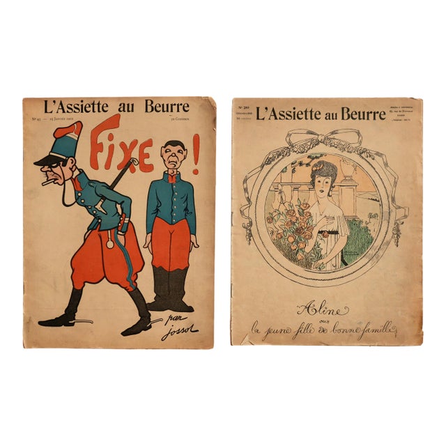 1902-1906 l'Assiette Au Beurre (Booklet) - Number 43 and Number 289 For Sale
