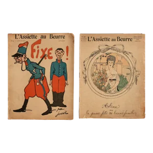 1902-1906 l'Assiette Au Beurre (Booklet) - Number 43 and Number 289