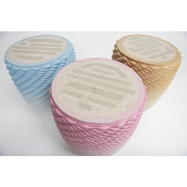 Set of Three Metric Stools by Philipp Aduatz Design, Set of 3 For Sale - Image 4 of 13