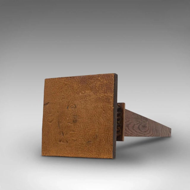 Italian 19th Century Oak Antique Decorative Monolith For Sale - Image 3 of 12