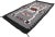 77959 Vintage Storm Navajo-Style Kilim Rug, 02'05 x 04'11. This handwoven wool vintage Storm Navajo-style Kilim features a...