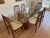 1960s Mid-Century Modern 'Benny Linden' Dining Room Table With Six Chairs For Sale - Image 4 of 10