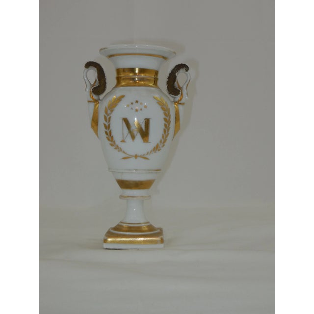 French Provincial 1860s French Urn With Religious Motif For Sale - Image 3 of 3