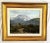 Original Stephen Smalzel Framed Oil Painting on Board 'Rocky Mountains' For Sale - Image 13 of 13