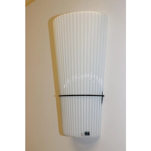 Late 20th Century Mid-Century Modern Murano Glass Wall Lamp For Sale - Image 5 of 12