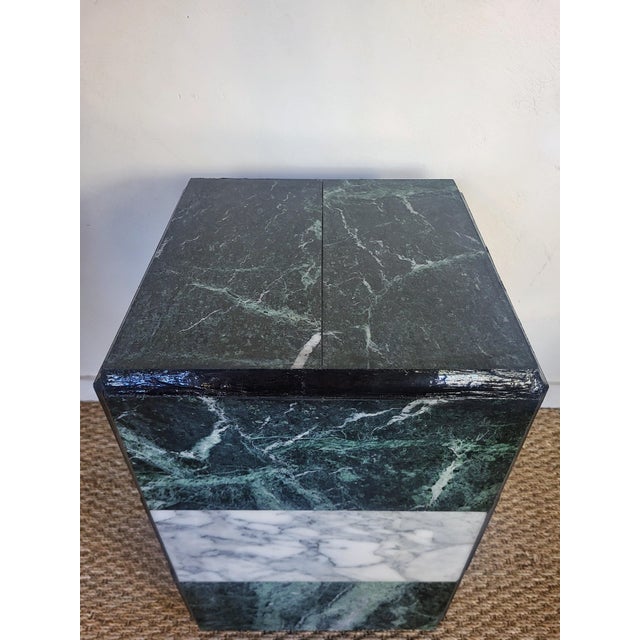 Vintage Marble Side Table, 2010s For Sale - Image 3 of 4