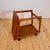 Brown Danish Teak Bar Trolley, 1960s For Sale - Image 8 of 9