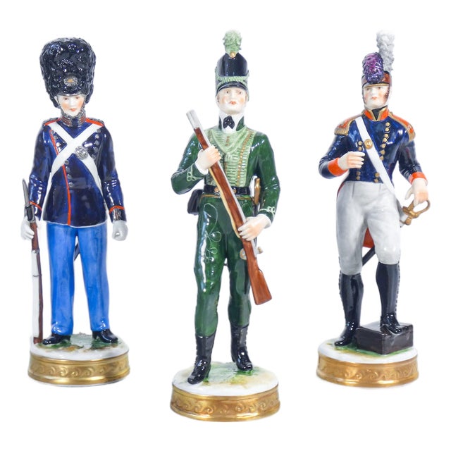 Soldiers by Rudolf Kammer, Set of 3 For Sale