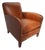 1990s Leather Poete Armchair by McNamara & Hirschman For Sale