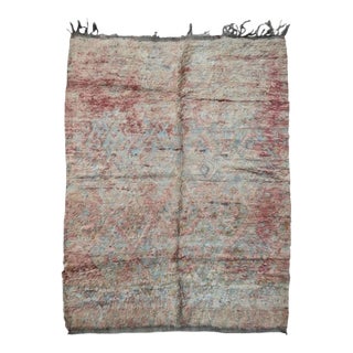 Vintage Beni M'Guild Rug 8.2 X 6 Ft / 250 X 185 Cm For Sale