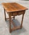 Antique Pine Side Table With Drawer and Pegged Construction For Sale - Image 10 of 12